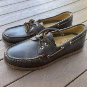 Men's Sperry Top Sider 2 Eye Gold Cup Collection Boat Shoes Size 8.5 M Brown